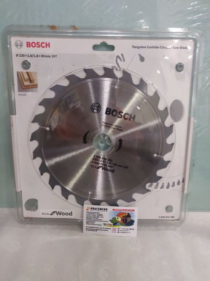 Пильный диск BOSCH ECO WO 2608644381 230х30 мм