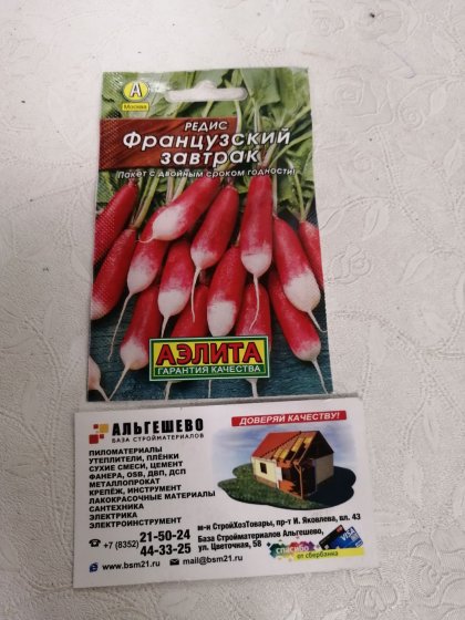 редис Французский завтрак Лидер