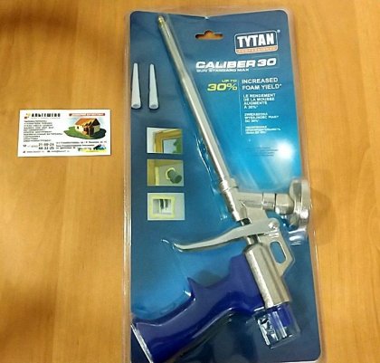 Пистолет для пены Tytan Пистолет для пены Tytan Professional Caliber 30 Gun блистер