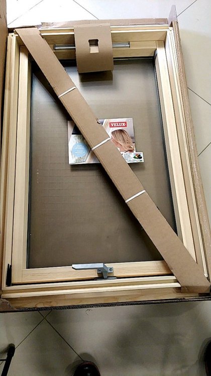Окно мансардное VELUX GZR MR06 3050B 78x118 нижняя ручка