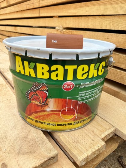 Акватекс 2в1 Тик 9 л.д/защ.средство