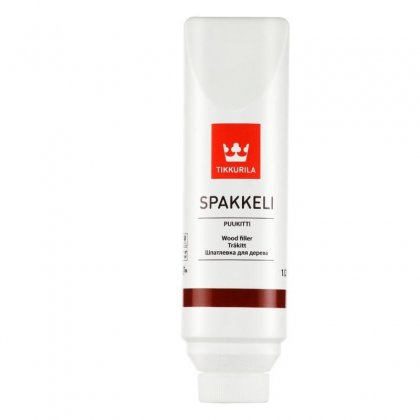 Шпатлевка по дереву SPAKKELI (Спаккели) 2206 темный дуб 0,5 л // Tikkurila