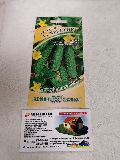 огурец Хрустик 10шт Ц(Г)