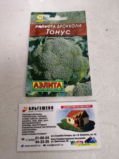 капуста брокколи Тонус Лидер