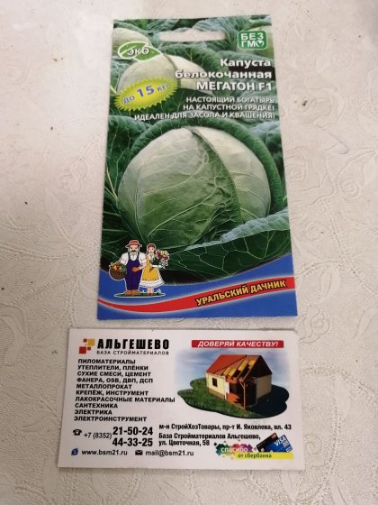 капуста Мегатон F1