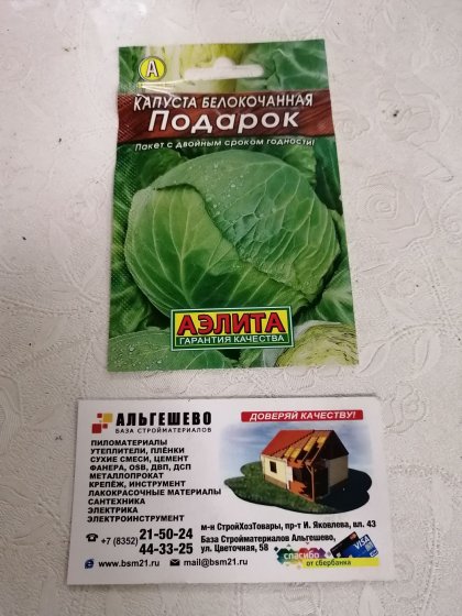 капуста Подарок Лидер