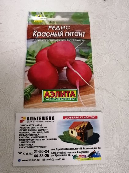 редис Красный Гигант Лидер
