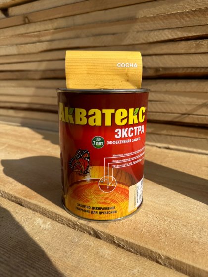 Акватекс-Экстра Сосна  0,8 л д/защ.средство /6