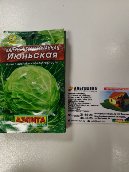 Капуста Июньская Лидер