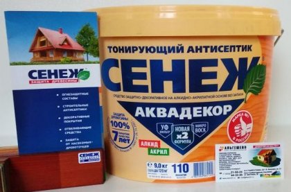 Х2-110 (махагон) - 9кг - СЕНЕЖ АКВАДЕКОР