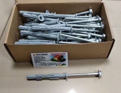 Дюбель фасадный универсальный с шурупом Sormat 10х100 S-UF (50 шт)