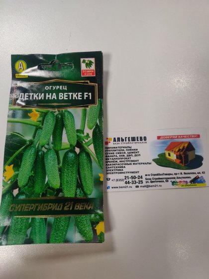 Огурец Детки на ветке Ц(А)