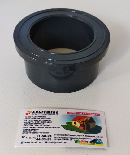 Фланцевый адаптер (бурт) ПВХ Plimat клеевой Д. 75 PN 16 (упак./55 шт.)