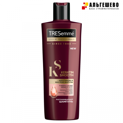 Шампунь Tresemme Keratin Smooth разглаживающий, 400 мл