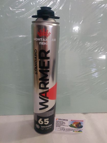 T WARMER STANDART 65  ЗИМА проф.монт.пена/12/768