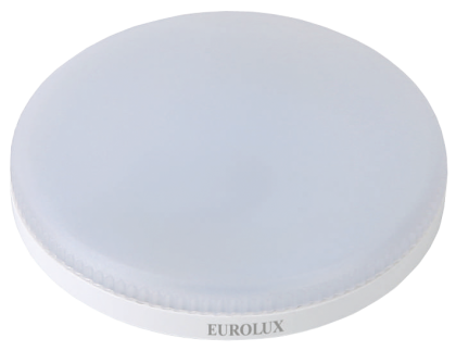 Лампа светодиодная LL-E-TAB-9W-230-4K-GX53 (таблетка, 9Вт, нейтр., GX53) Eurolux 