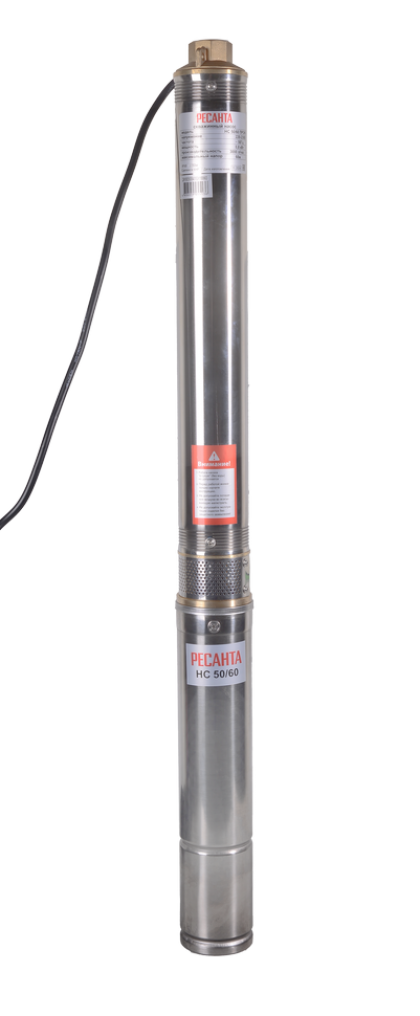 Скважинный насос НС 50/60 (d.75 mm, кабель 35 м) Ресанта