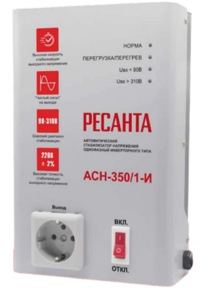 Стабилизатор АСН-350/1-И Ресанта