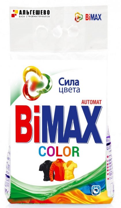 Стиральный порошок BiMax Color Automat, 6000 гр, упак. 2 шт.