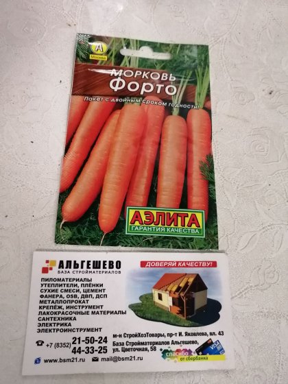 морковь Форто Лидер