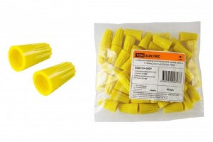 TDM соединительный изолирующий зажим (СИЗ-4) 3,5-11 мм2 желтый (цена за уп. 50 шт) SQ0519-0009