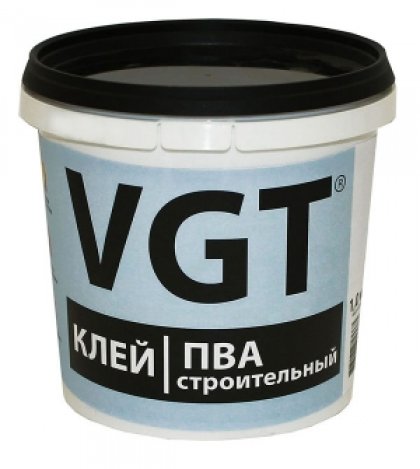 Клей ПВА строительный VERNOV / ВГТ (1 кг)