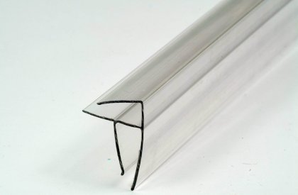 Профиль Y- угловой прозрачный, 4-6 мм, длина 6,0 м