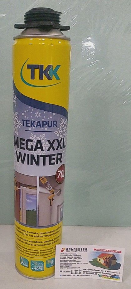Профессиональная зимняя пена ТКК Tekapur MEGA XXL WINTER 46612