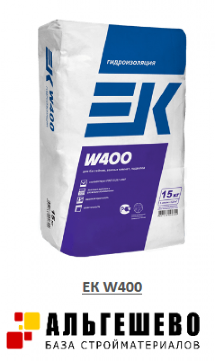 EK W 400 (15 кг) Гидроизоляция, смесь сухая