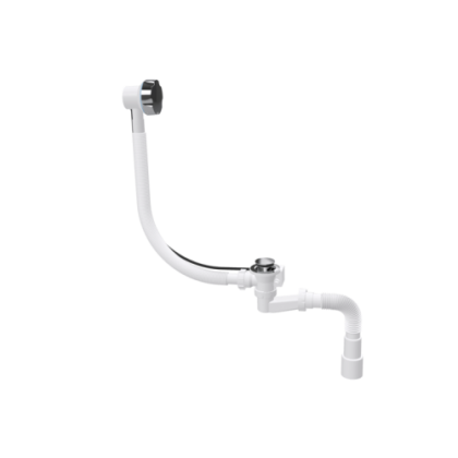 Сифон — полуавтомат для ванны гибкая труба 40х40/50 ZEGOR (20)