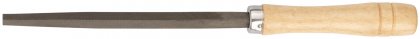 Напильник, деревянная ручка, трехгранный 150 мм КУРС