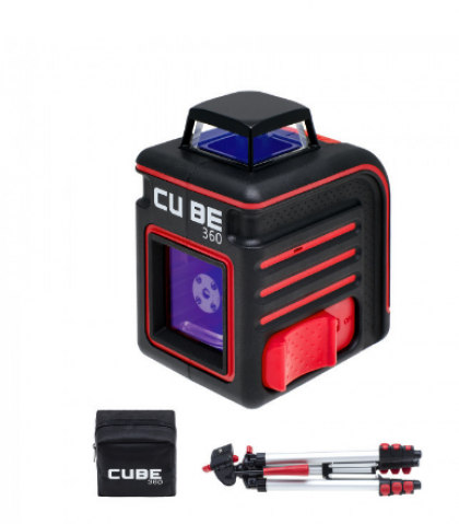 Уровень лазерный ADA Cube 360 Professional Edition со штативом