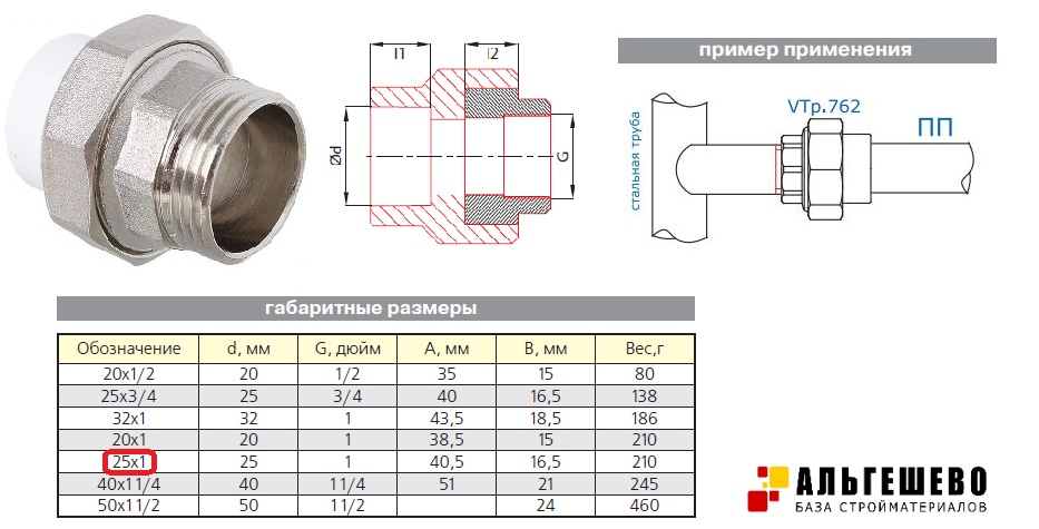 Диаметр 25. Разъемная муфта американка 1 1/4 чертеж. Разъемная муфта американка 1 1/4 чертеж Valtec. Муфта американка 32 полипропилен Размеры. Муфта рр 25мм разъёмная VTP. 763.0.025.